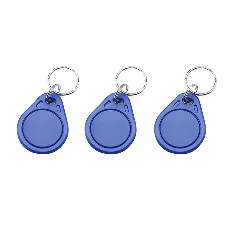 10/50/100pcs 13.56MHz RFID Keykobs Read Only S50 Proximity IC Smart Card Token Tag Key Fobs For Access Control System