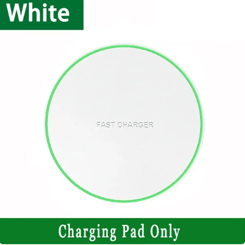 30W Fast Wireless Charging Pad — Universal for iPhone & Android