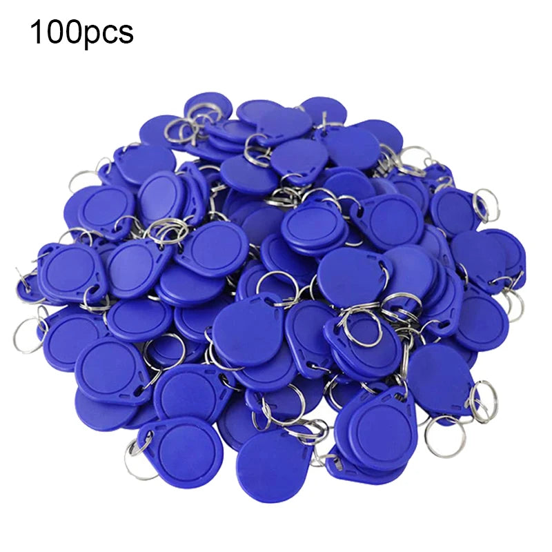 10/50/100pcs 13.56MHz RFID Keykobs Read Only S50 Proximity IC Smart Card Token Tag Key Fobs For Access Control System