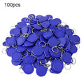 10/50/100pcs 13.56MHz RFID Keykobs Read Only S50 Proximity IC Smart Card Token Tag Key Fobs For Access Control System